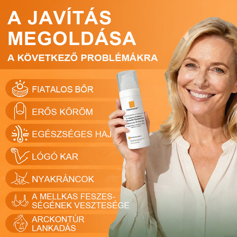 🥇CleraNaure® Őssejt Kivonatú EGF és Rézpeptid Revitalizáló Esszencia Krém (mélyen aktiválja a bőr belső regenerációját, feszesebbé és simábbá varázsolja a bőrt)-🌿