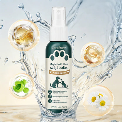 CleraNaure® TrustedPet háziállat szájápoló spray – Könnyű napi fogápolási támogatás