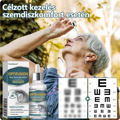 🥇CleraNaure® Optifusion Nano Szemcsepp Szérum-A nanotechnológia visszaállítja a tiszta látást, szemüveg nélkül, műtét nélkül