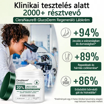 🥇CleraNaure®GlucoDerm Regeneráló Lábkrém
