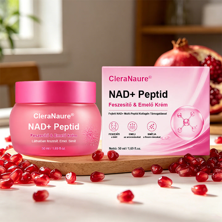 CleraNaure® NAD+ Peptidos Feszesítő és Emelő Krém