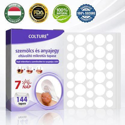 👩🏻‍⚕️COLTURE® szemölcs- és anyajegytávolító mikrotűs tapasz-🔥