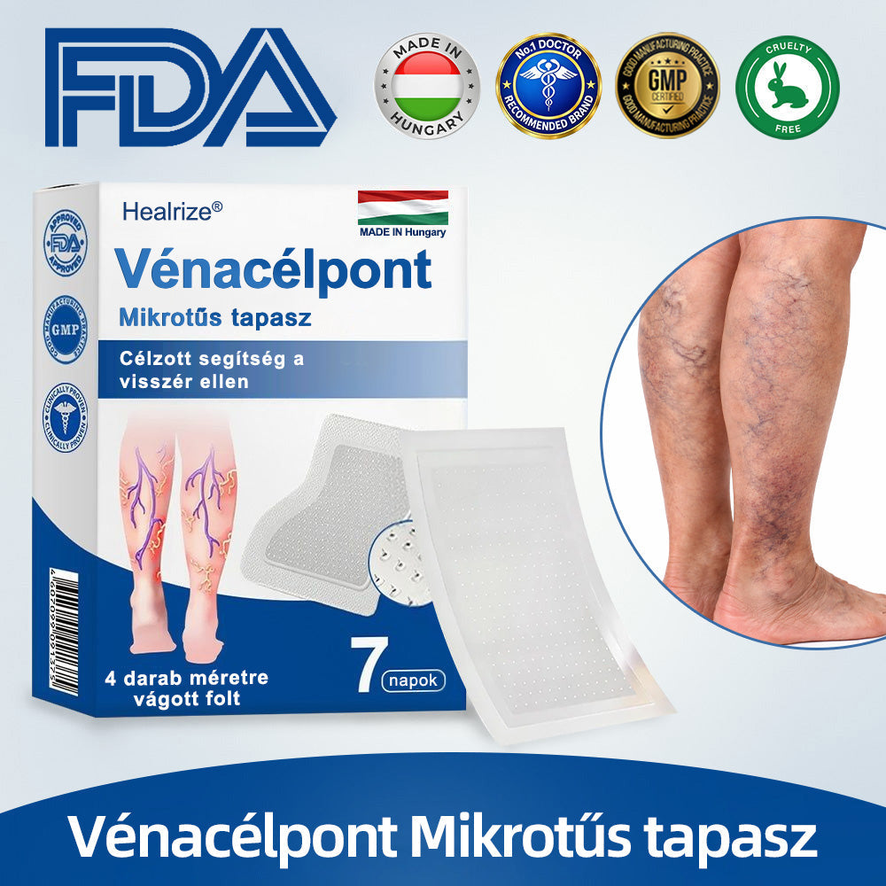 ✨𝐇𝐞𝐚𝐥𝐫𝐢𝐳𝐞®VeinTarget mikrotűs tapasz