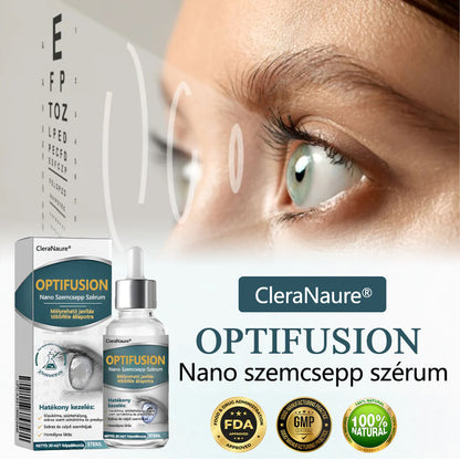 🥇CleraNaure® Optifusion Nano Szemcsepp Szérum-A nanotechnológia visszaállítja a tiszta látást, szemüveg nélkül, műtét nélkül