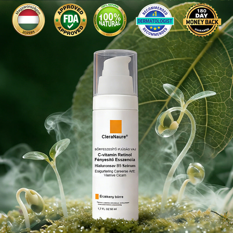 🥇CleraNaure® Őssejt Kivonatú EGF és Rézpeptid Revitalizáló Esszencia Krém (mélyen aktiválja a bőr belső regenerációját, feszesebbé és simábbá varázsolja a bőrt)-🌿
