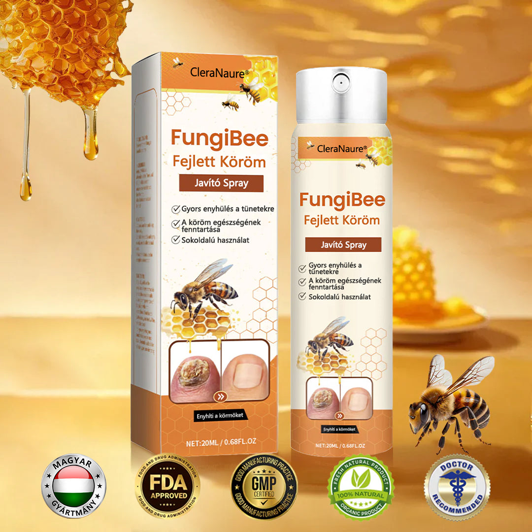 CleraNaure® FungiBee Fejlett Körömjavító Spray