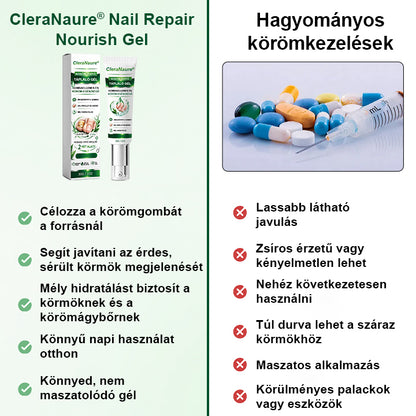 CleraNaure® Körömjavító és Tápláló Gél