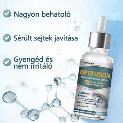 🥇CleraNaure® Optifusion Nano Szemcsepp Szérum-A nanotechnológia visszaállítja a tiszta látást, szemüveg nélkül, műtét nélkül