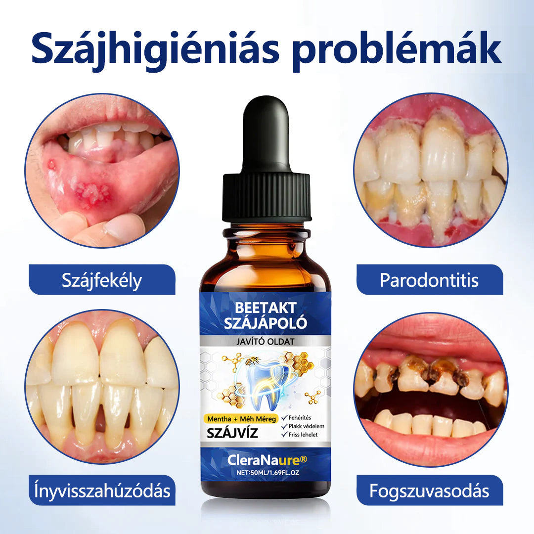 CleraNaure® BeeTakt Szájápoló Javító Oldat