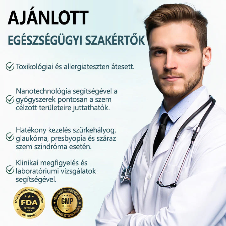 🥇CleraNaure® Optifusion Nano Szemcsepp Szérum-A nanotechnológia visszaállítja a tiszta látást, szemüveg nélkül, műtét nélkül