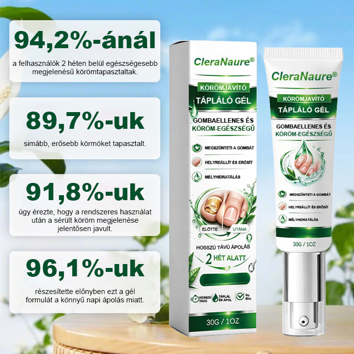 CleraNaure® Körömjavító és Tápláló Gél