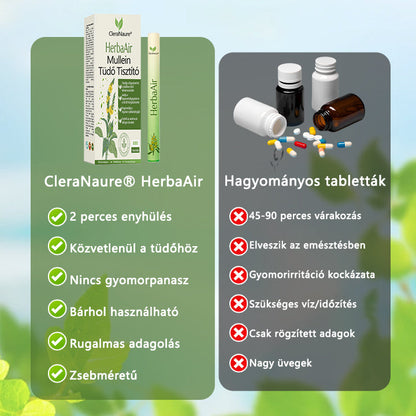 ✨CleraNaure® HerbaAir Mullein Tüdőtisztító