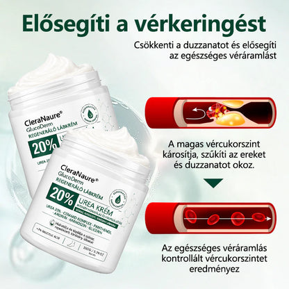 🥇CleraNaure®GlucoDerm Regeneráló Lábkrém