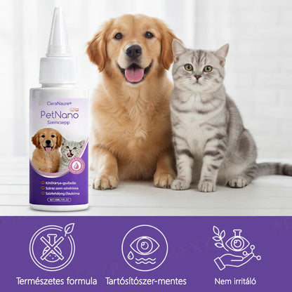 CleraNaure® PetNano szemcseppek