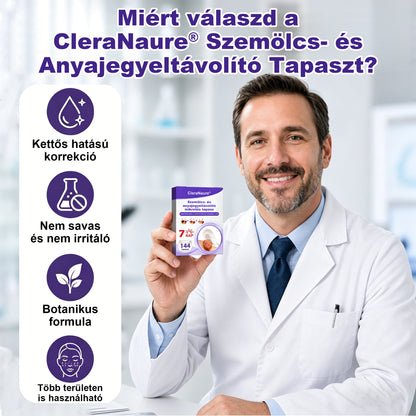🛡️CleraNaure® mikrotűs szemölcs- és anyajegyeltávolító tapasz