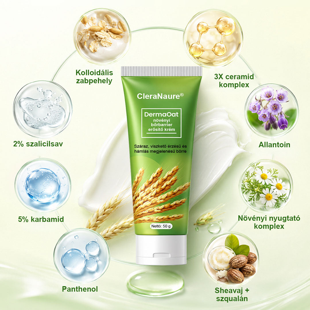 CleraNaure® DermaOat Növényi Védőréteg-krém