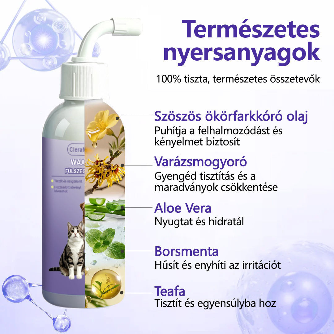 ✨CleraNature® WaxLift állati fülöblítő