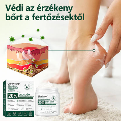 🥇CleraNaure®GlucoDerm Regeneráló Lábkrém