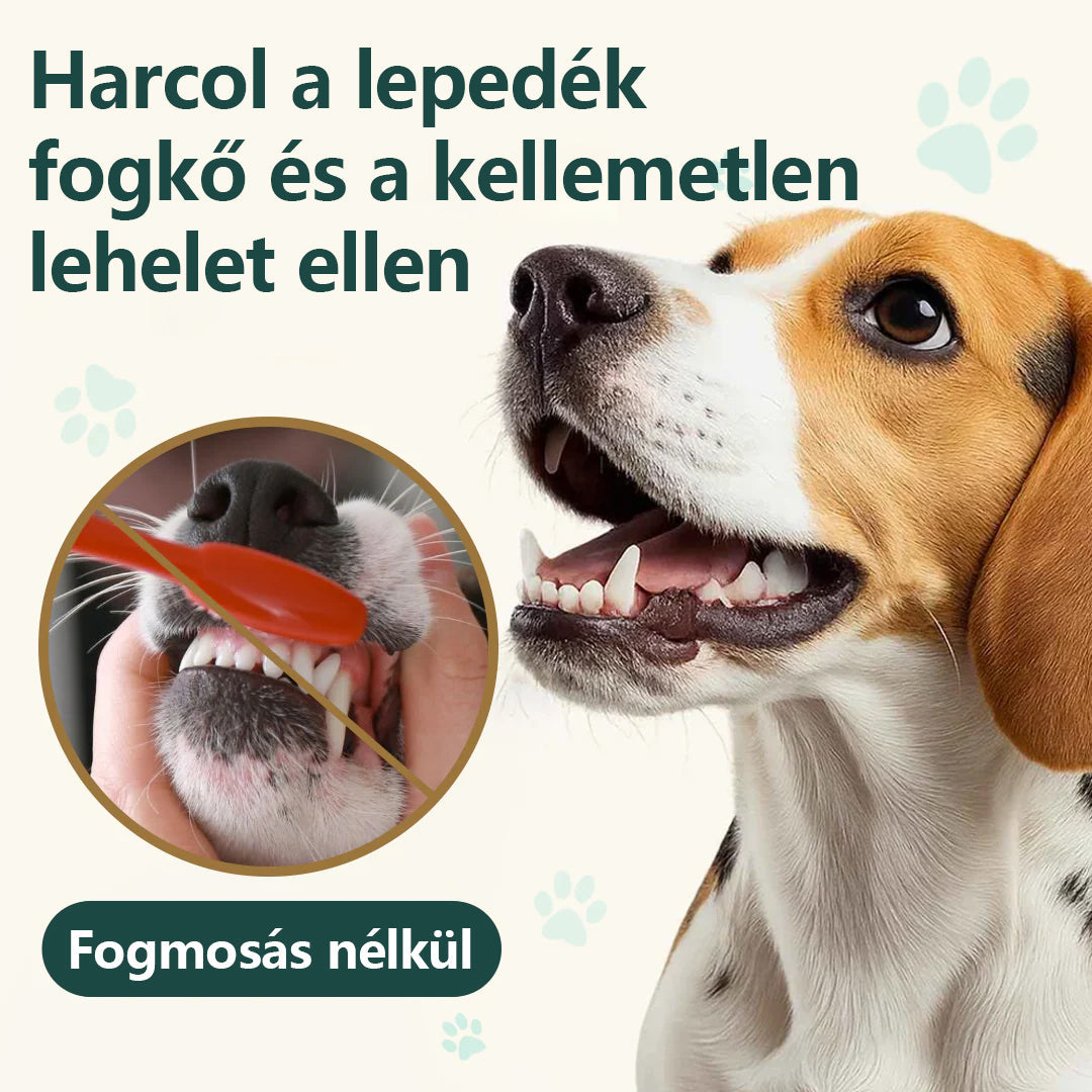 CleraNaure® TrustedPet háziállat szájápoló spray – Könnyű napi fogápolási támogatás