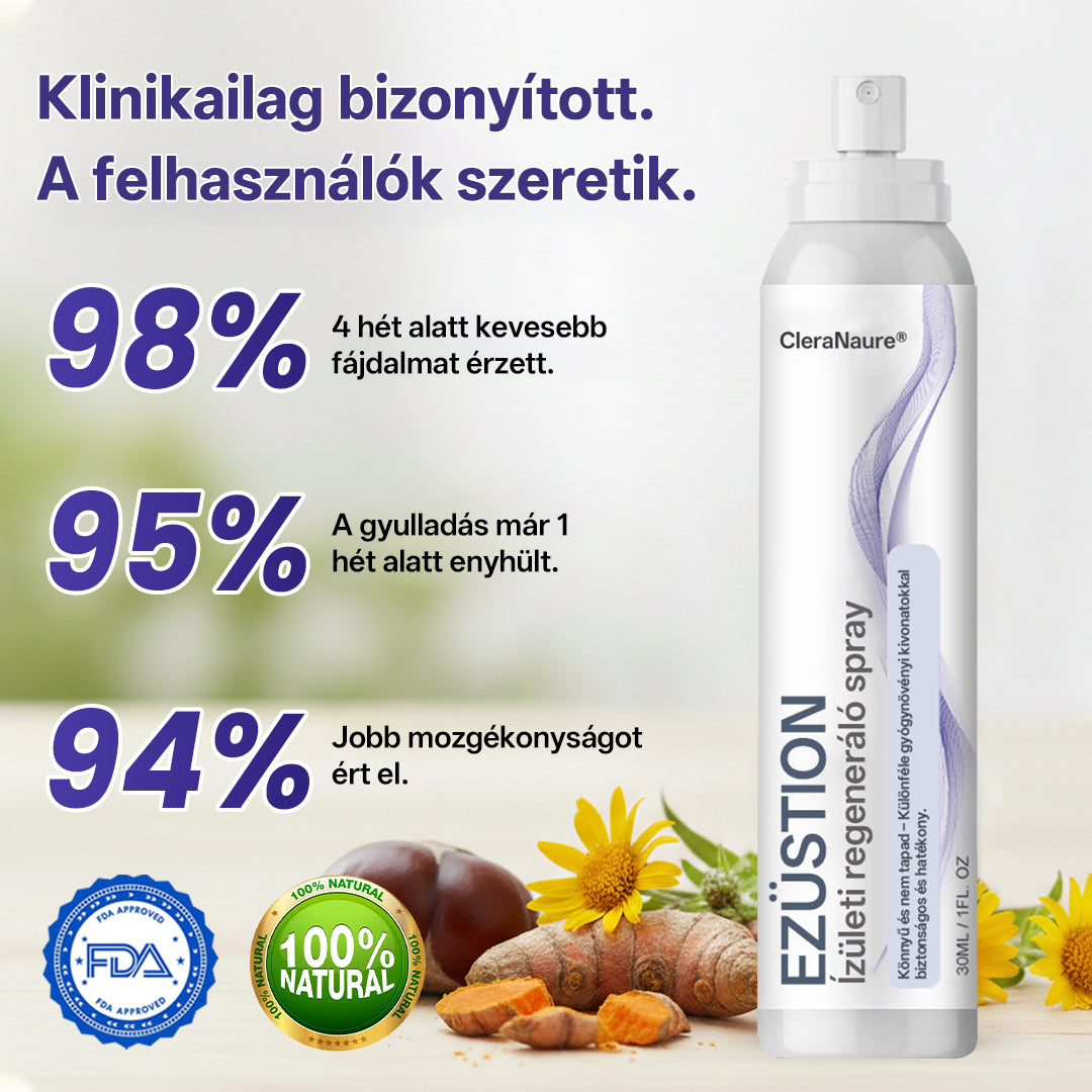 CleraNaure® Ezüstionos Ízületjavító Spray