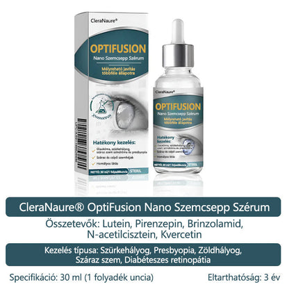 🥇CleraNaure® Optifusion Nano Szemcsepp Szérum-A nanotechnológia visszaállítja a tiszta látást, szemüveg nélkül, műtét nélkül