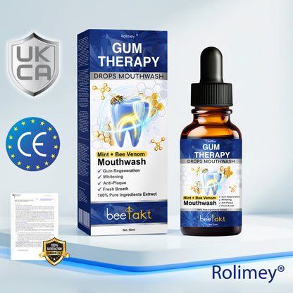 Rolimey® BeeTakt Méhméreg Fogápoló Cseppek Szájvíz-🌻