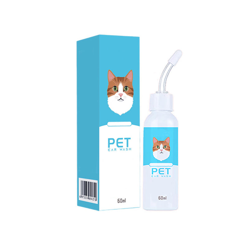 🐶🐱CleraNaure® –Fültisztító, amely enyhíti a kutyák és macskák viszketését
