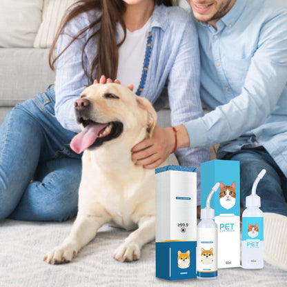 🐶🐱CleraNaure® –Fültisztító, amely enyhíti a kutyák és macskák viszketését