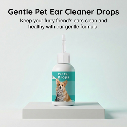 Limited-Time Special! 🐱🐶 Gentle Pet Ear Cleansing Drops—Say Goodbye to Outer Ear Canal Diseases