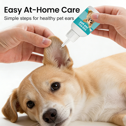 Limited-Time Special! 🐱🐶 Gentle Pet Ear Cleansing Drops—Say Goodbye to Outer Ear Canal Diseases